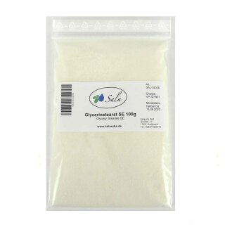 Sala Glycerinstearat Glyceryl Stearate SE 100 g bag