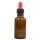 Sala Braunglasflasche DIN 18 Pipettenflasche Pipette schwarz-rot 30 ml