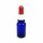 Sala Blue Glass Bottle DIN 18 Pipet  white-red 10 ml