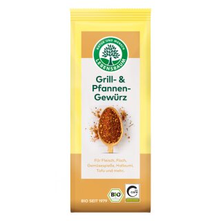 Lebensbaum Grill & Pfannengewürz glutenfrei vegan bio 50 g Tüte