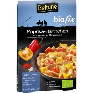 Beltane Biofix Paprika Hähnchen Würzmischung glutenfrei vegan bio 19,2 g