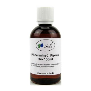 Sala Peppermint mentha piperita essential oil 100% pure organic 100 ml PET bottle