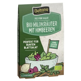 Beltane Quick for Salad Wild Herbs with Raspberries vegan organic 27,9 g