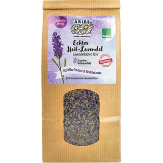 Aries Lavender Flowers loose Stapeler Herb Field local vegan organic 30 g
