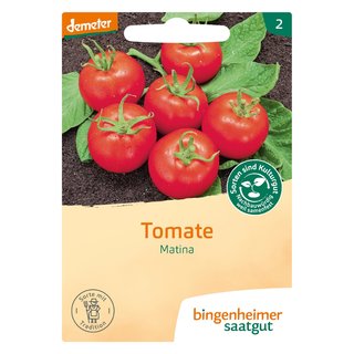 Bingenheimer Seeds Tomato Matina demeter organic for ca. 15 plants