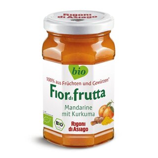 Rigoni di Asiago Fiordifrutta Tangerine with Turmeric vegan organic 260 g
