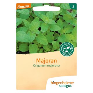 Bingenheimer Seeds Majoram Origanum majorana demeter organic for approx 10 m²