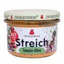 Zwergenwiese Streich Tomate Olive glutenfrei vegan bio 180 g