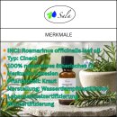 Sala Rosmarinöl Cineol Aroma ätherisches Öl naturrein BIO 50 ml