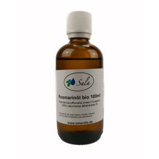 Sala Rosemary Cineol essential oil 100% pure organic 100 ml glass bottle