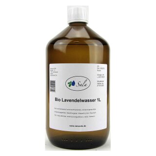 Sala Lavendelwasser alkoholfrei bio 1 L 1000 ml Glasflasche