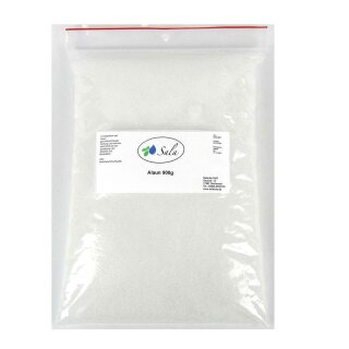 Sala Alaun Kalialaun Kaliumaluminiumsulfat Ph. Eur. 900 g Beutel