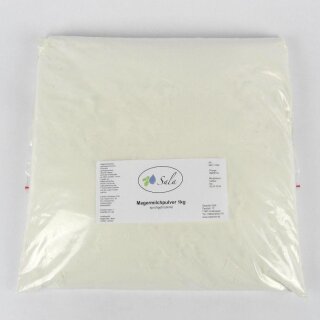 Sala Magermilchpulver LOW HEAT sprühgetrocknet konv. 1 kg 1000 g Beutel