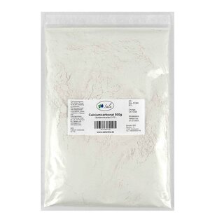 Sala Calcium Carbonate Paris White E 170 CaCO3 500 g bag