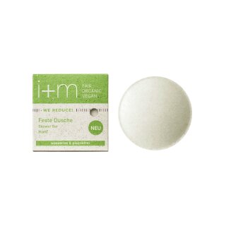 I+M Naturkosmetik WE REDUCE Feste Dusche Bar Hanf vegan 50 g