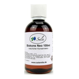 Sala Biokons Neo natural preservative 100 ml PET bottle