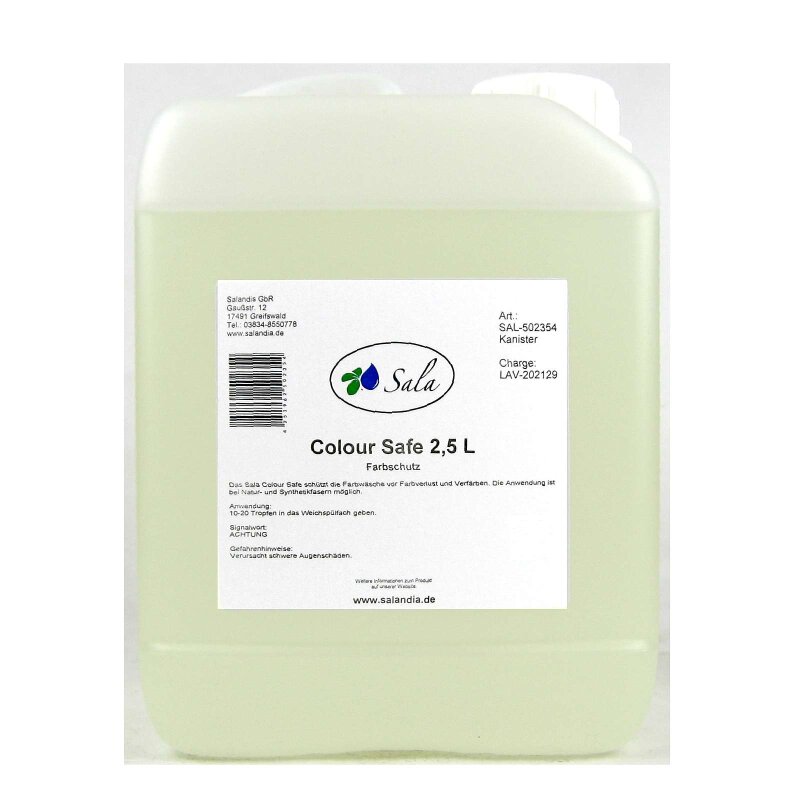 Safe Color Plus Sala Colour Safe Color Protection Liquid 2,5 L 2500 ml canister, 30,49