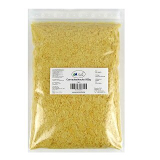 Sala Carnaubawachs hellgelb T1 Ph. Eur. 500 g Beutel