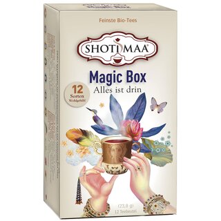 Shoti Maa Magic Box 5 Elemente 7 Chakras 12 Tees bio 12 Aufgussbeutel 23,8 g