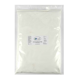 Sala Calciumcarbonat Schlämmkreide E 170 CaCO3 2,5 kg 2500 g Beutel