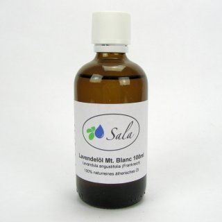 Sala Lavender Mt. Blanc essential oil 100% pure 100 ml glass bottle