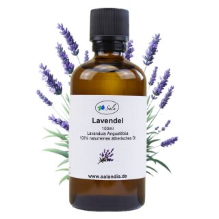 Sala Lavender Mt. Blanc essential oil 100% pure 100 ml glass bottle