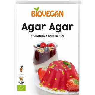 Biovegan Agar Agar Gelling Fix gluten free vegan organic 30 g