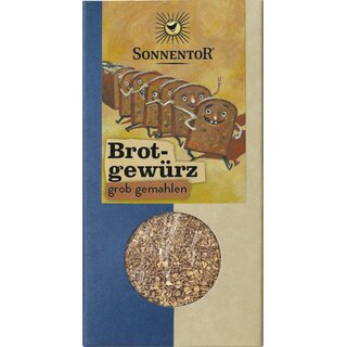 Sonnentor Bread Spice coarsely ground organic 45 g bag