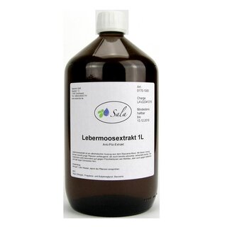 Sala Lebermoosextrakt 1 L 1000 ml Glasflasche