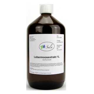 Sala Lebermoosextrakt 1 L 1000 ml Glasflasche