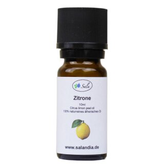 Sala Zitronenöl Aroma ätherisches Öl naturrein 10 ml