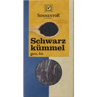 Sonnentor Schwarzkümmel ganz bio 50 g Tüte