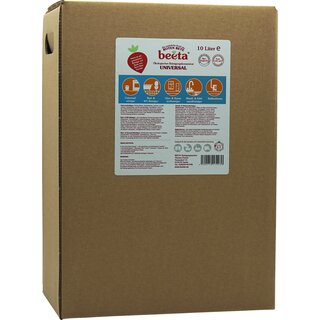 Beeta 5 in 1 Rote Bete Kraft Universalreiniger Konzentrat vegan 10 L 10000 ml Bag in Box