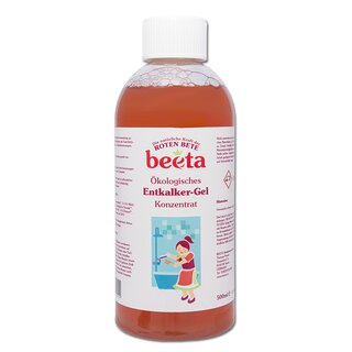 Beeta Rote Bete Kraft Entkalker Gel Konzentrat vegan 500 ml