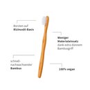 Niyok Kids Bamboo Toothbrush with Castour Oil based...