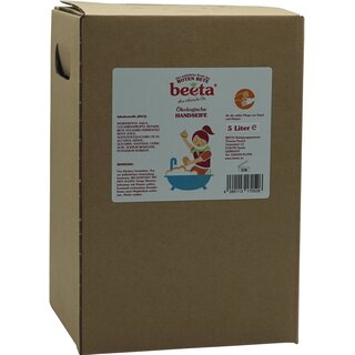 Beeta Beetroot Power Hand Soap liquid fragrance free vegan 5 L 5000 ml Bag in Box