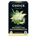 Choice White Tea Elderflower organic 20 x 1,8 g teabags