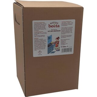 Beeta Rote Bete Kraft Küchenreiniger vegan 5 L 5000 ml Bag in Box