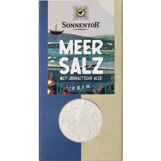 Sonnentor Meersalz mit jodhaltiger Alge 150 g