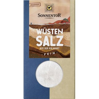 Sonnentor Kalahari Desert Salt fine from South Africa non iodized 150 g