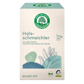 Lebensbaum Natürliche Kraft Halsschmeichler Kräuterteemischung bio 20 x 1,5 g Aufgussbeutel 30 g