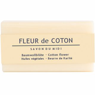 Savon du Midi Karite Butter Soap Cotton Flower vegan 100 g