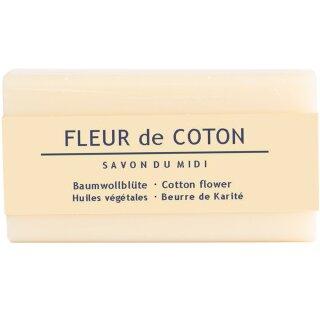 Savon du Midi Karité Seife Baumwollblüte vegan 100 g