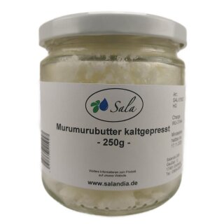 Sala Murumurubutter kaltgepresst unraffiniert 250 g Glas