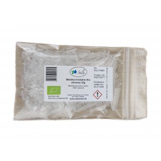Sala Menthol Crystalline Aroma organic 25 g bag