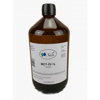Sala MCT Öl Neutralöl Ph. Eur. konv. 1 L 1000 ml Glasflasche