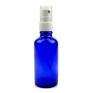 Sala Blue Glass Bottle DIN 18 Barrel Gasket & Tamper-Evident Closure 50 ml