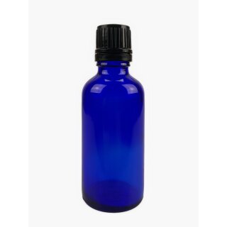 Sala Blauglasflasche DIN 18 Verschluss Originalitätsring 50 ml