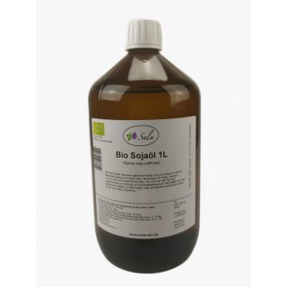 Sala Sojaöl raffiniert BIO 1L 1000 ml Glasflasche