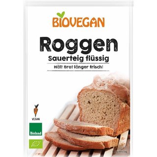 Biovegan Roggen Sauerteig flüssig vegan bio 150 g